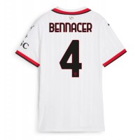 Billiga AC Milan Ismael Bennacer #4 Borta fotbollskläder Dam 2024-25 Kortärmad